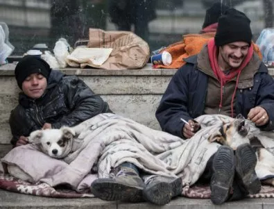 Броят на бездомните хора в София се увеличава