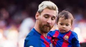 Меси се срещна със своя спортен идол (ВИДЕО)