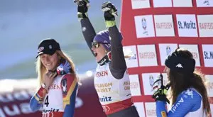 Теса Уорли надви Шифрин за титлата в Гигантския слалом