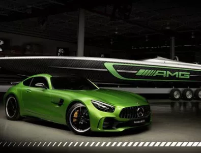 Превърнаха Mercedes-AMG GT R в супермощна яхта