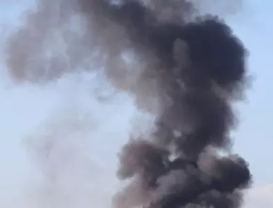 ВИДЕО: Украинците удариха руски военен самолет при Бахмут