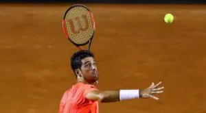 Бразилец шокира Нишикори в Рио де Жанейро