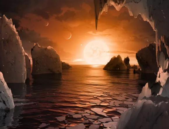 НАСА създаде изключителни визуализации на живота на 7-те открити планети