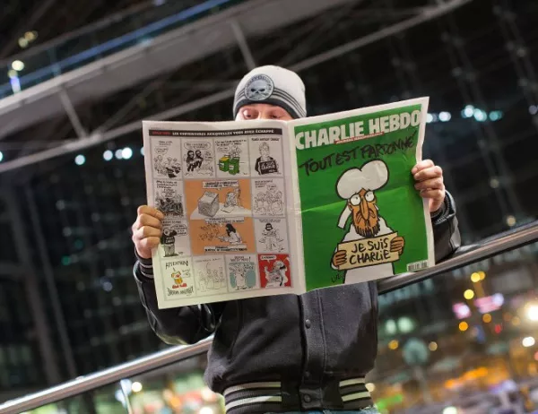 "Шарли Ебдо" със скандална карикатура за урагана "Харви" (СНИМКА)