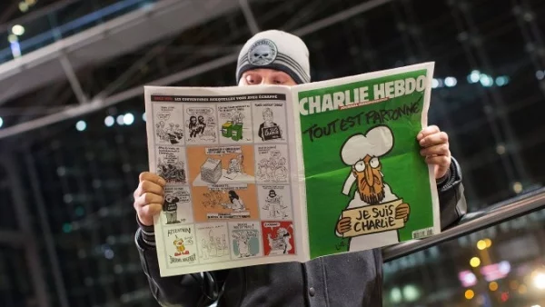 "Шарли Ебдо" със скандална карикатура за урагана "Харви" (СНИМКА)