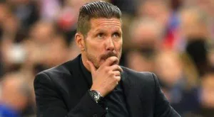 Невероятно! Преди мача в Лондон Симеоне тренирал игра с човек по-малко