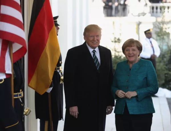 Тръмп: От всички световни лидери най-силна химия имам с Меркел
