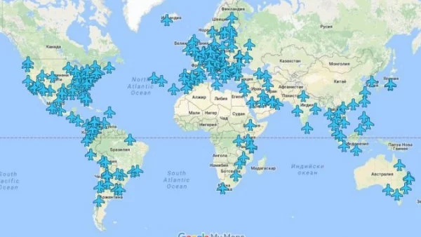 Вижте карта на Wi-Fi паролите на летищата по света