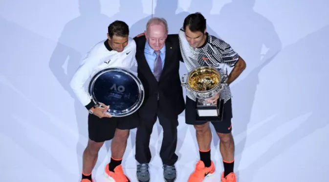 Надал поздрави Федерер след победата на швейцареца в трети кръг (ВИДЕО)