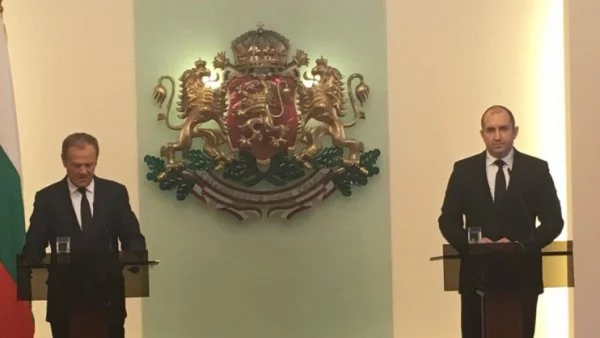 Радев след срещата с Туск: Има предложение за общоевропейски план за защита на границата (ВИДЕО)