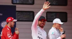 Хамилтън стартира първи в ГП на Китай, Фетел остана втори