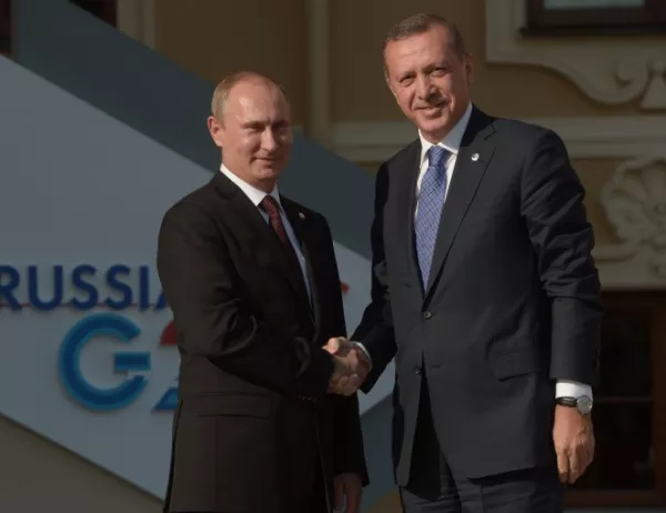Ердоган и Путин разговаряха над час и половина