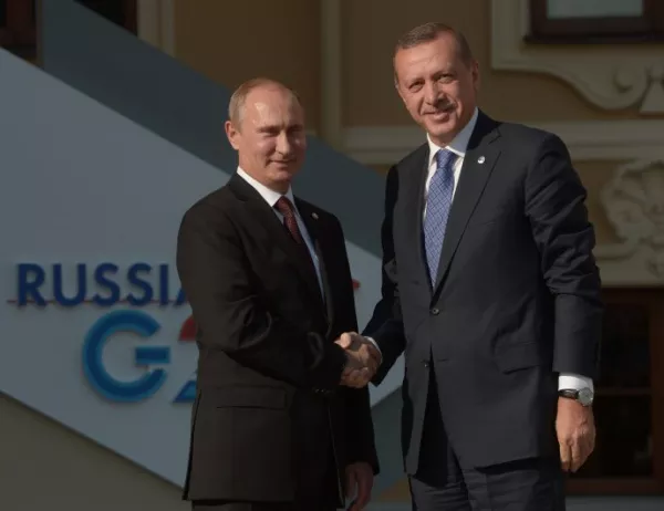 Путин поздрави Ердоган за Деня на републиката