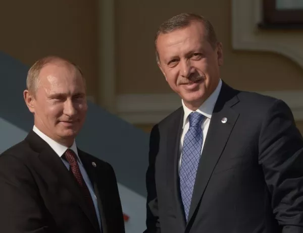 Путин счита новата ера в руско-турските отношения за лична заслуга на Ердоган