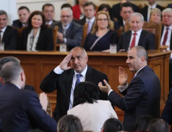 133 депутати направиха Борисов премиер за трети път