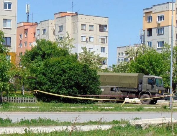 В Пловдив откриха снаряд в двора на училище