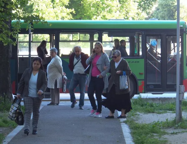 Експериментално сменят маршрута на автобусна линия 404 в София