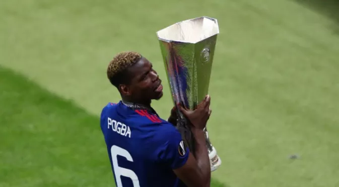 Погба бе избран за номер 1 в Лига Европа