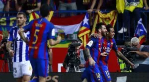 Барселона триумфира в Мадрид и изпрати Луис Енрике с трофей (ВИДЕО)