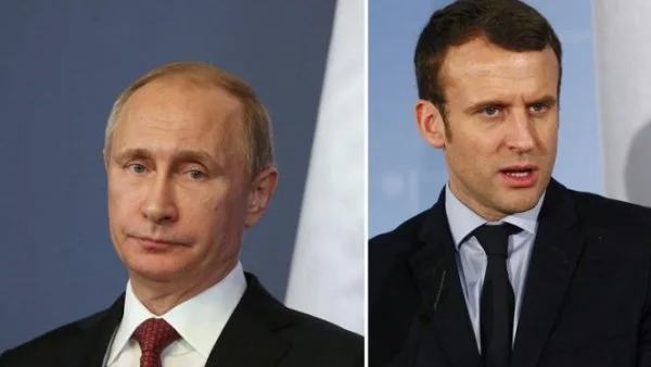 Макрон към Путин: Нито един важен проблем в света не може да бъде решен без Русия