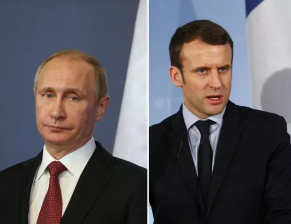 Макрон поздрави Путин с два призива