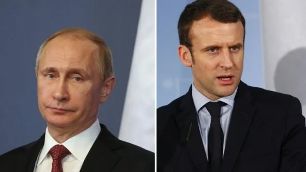 Макрон поздрави Путин с два призива