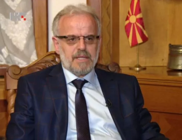 Джафери откри заседанието на македонския парламент на албански език 