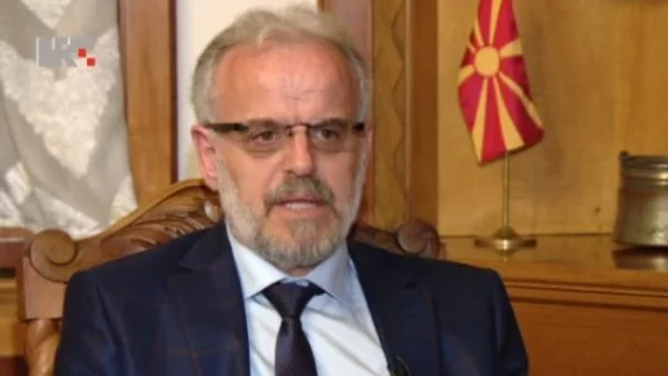 Джафери откри заседанието на македонския парламент на албански език 