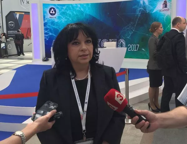 Петкова в Русия: Може да използваме част от оборудването на "Белене" за АЕЦ "Козлодуй"