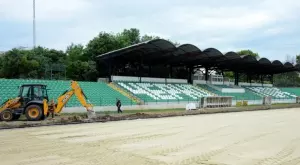 Държавата помага за нововъведение на стадион "Тича" във Варна