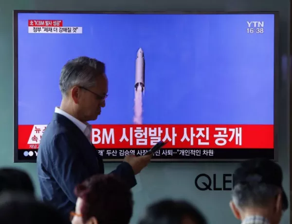 Светът на нокти след като Северна Корея изстреля нова балистична ракета, цяла Америка била в обсега й