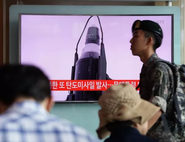 Ново 20 от Пхенян: Балистична ракета в замръзнала форма