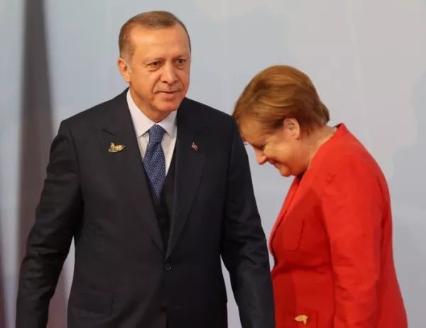 Твърденията на външното министерство на Германия са зли, скочи Ердоган
