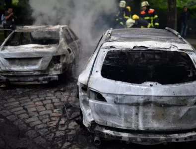 80 коли бяха запалени за една нощ в Щвеция