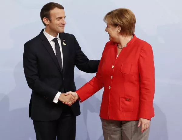 Среща между Макрон и Меркел - без подробности за дневния ред