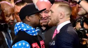 СНИМКА: Костюмът на Конър Макгрегър с безумно послание към Флойд