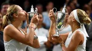 Веснина и Макарова взеха титлата на Уимбълдън и повториха постижение от 1953 година