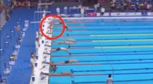 Каталунски плувец остана на старта в знак на почит към загиналите в Барселона (ВИДЕО)