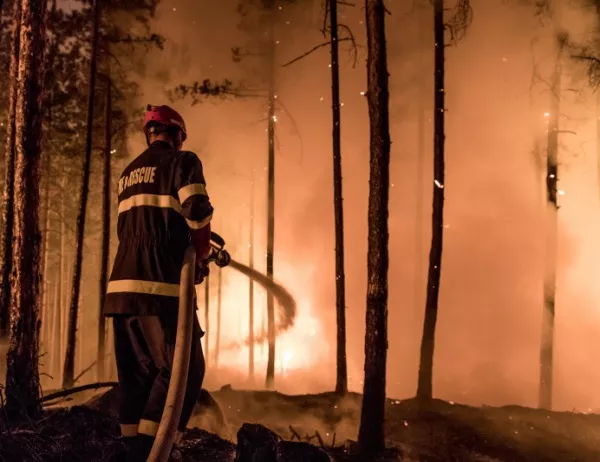 500 бяха евакуирани в Испания заради горски пожар