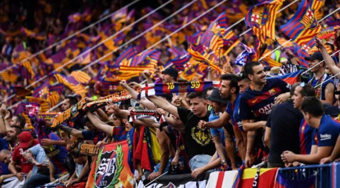 ВИДЕО: Феновете на Барселона готвят убийствено шоу за Класико