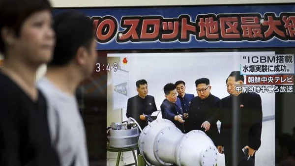Службите в САЩ заснеха как Северна Корея продължава да прави ракети
