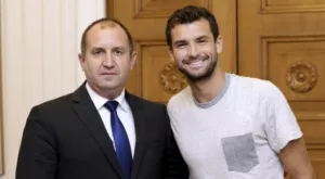 Григор Димитров бе приет от президента Румен Радев