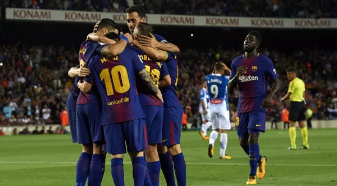 За първи път от 17 месеца: Барселона с четири точки аванс пред Реал