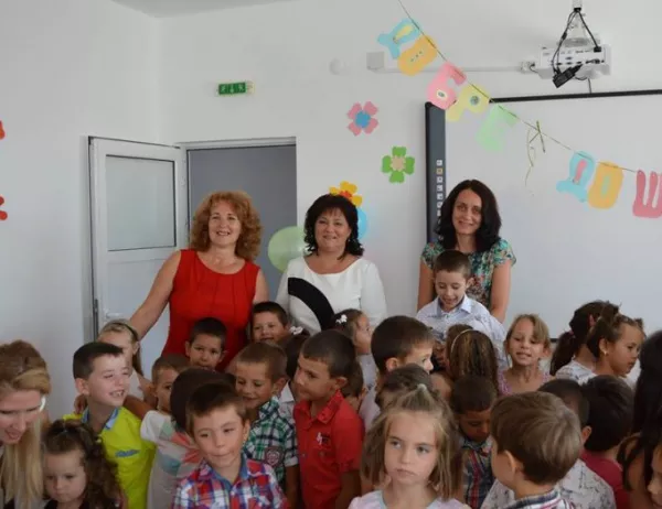 Интерактивни дъски и таблети за децата в детска градина в Ивайловград