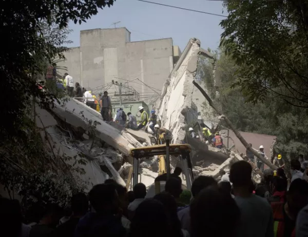 Жертвите от земетресението в Мексико станаха още повече