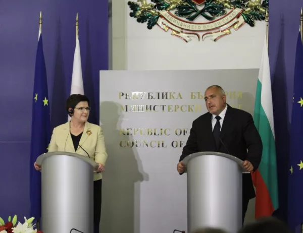Шидло в България: Полша е против свалянето на санкциите срещу Русия