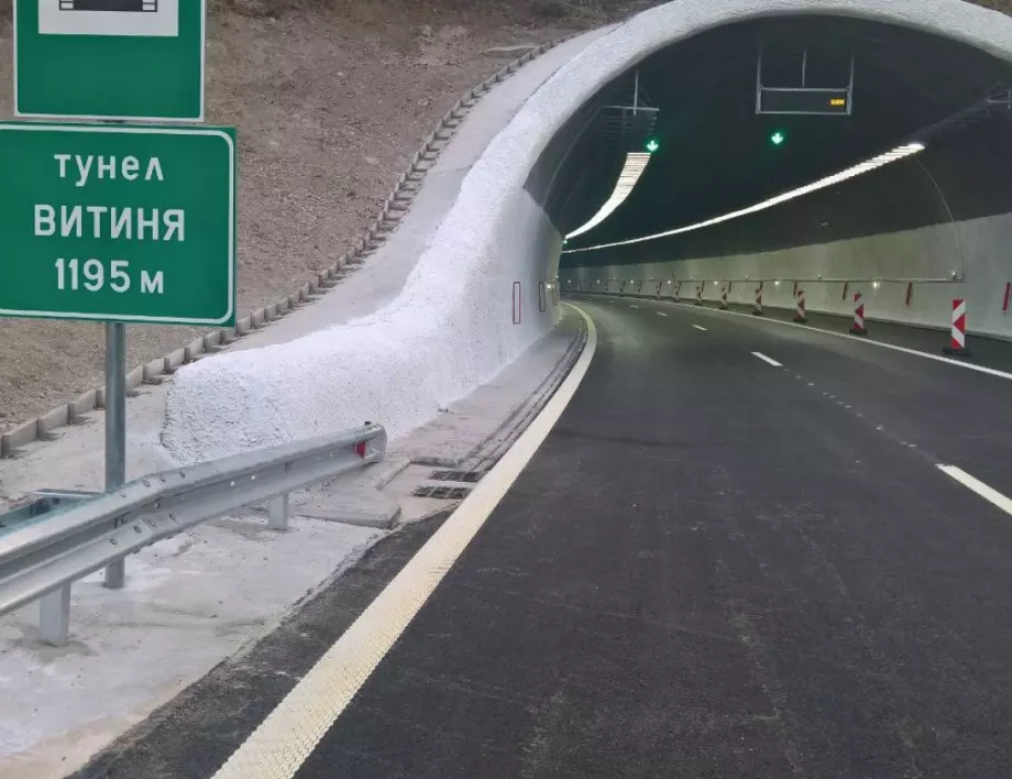 Ремонт ограничава трафика през тунела "Витиня" за Варна от утре