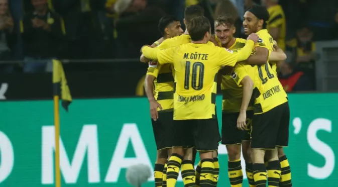 Борусия Дортмунд продължава да ниже голове в противниковите врати