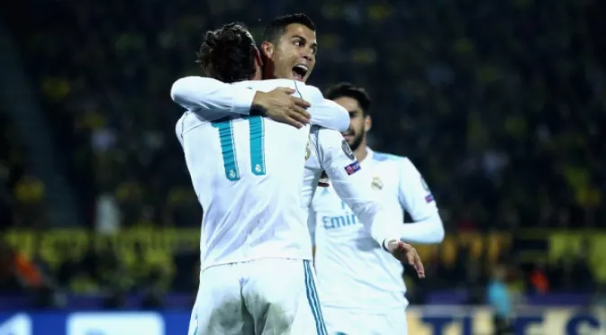 Реал Мадрид превзе Дортмунд след шоу на Роналдо и Бейл (ВИДЕО)