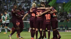 Автогол носи втори успех на Барселона в Шампионска лига (ВИДЕО)